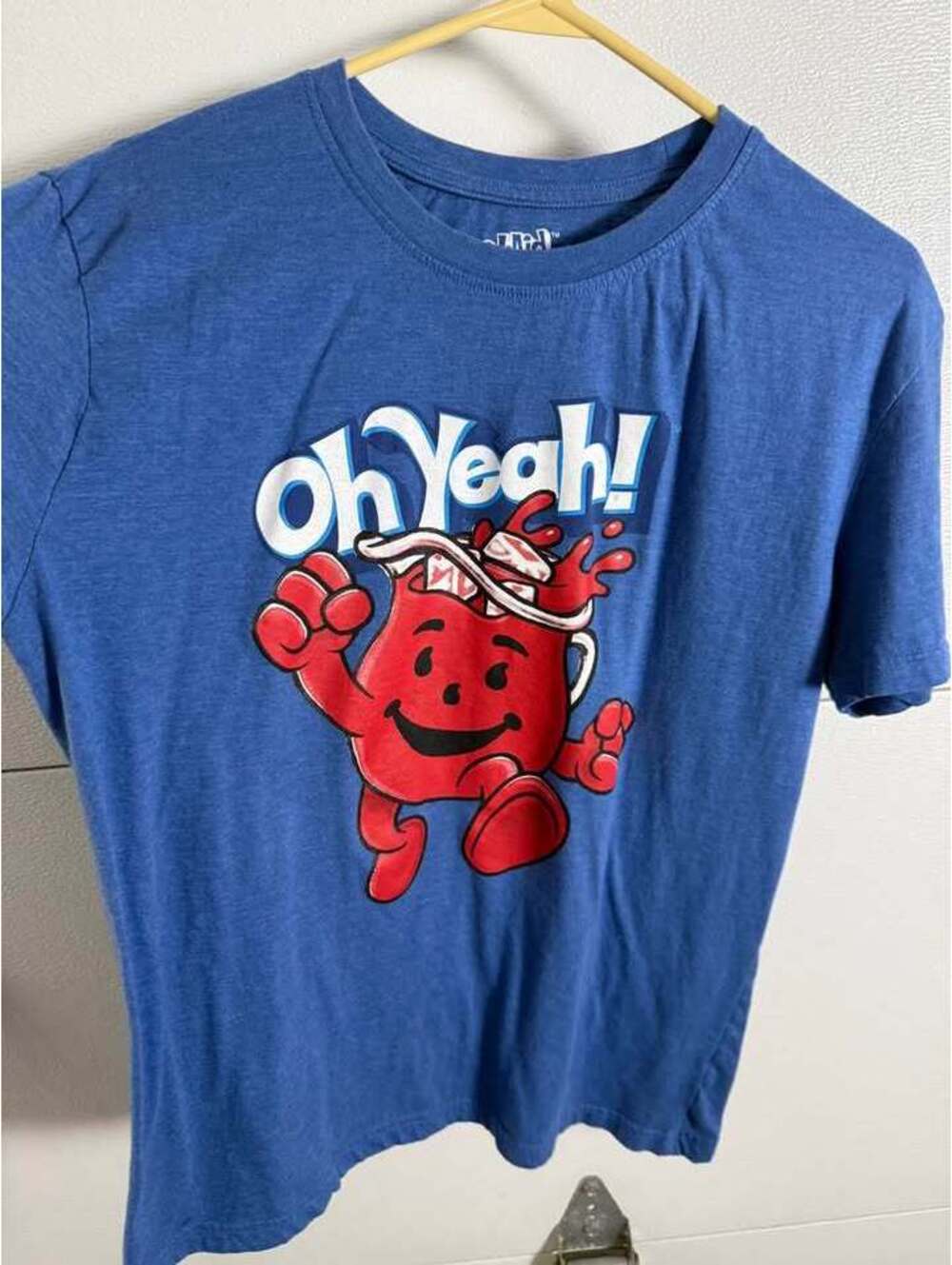 Kool-Aid Oh Yeah! Graphic T-Shirt Blue Size M